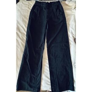 Cotton On Womens High Waisted Wide Leg Black Pants Size 4 US 36 EU
